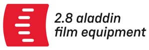 2.8 aladdin film equipment logo